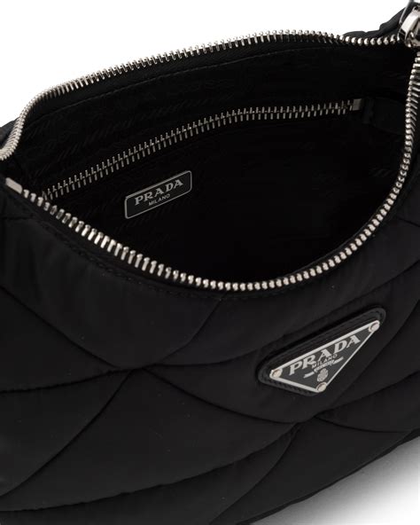 padded nylon shoulder bag Prada